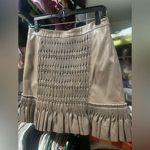 Leifsdottir genuine leather skirt size 8